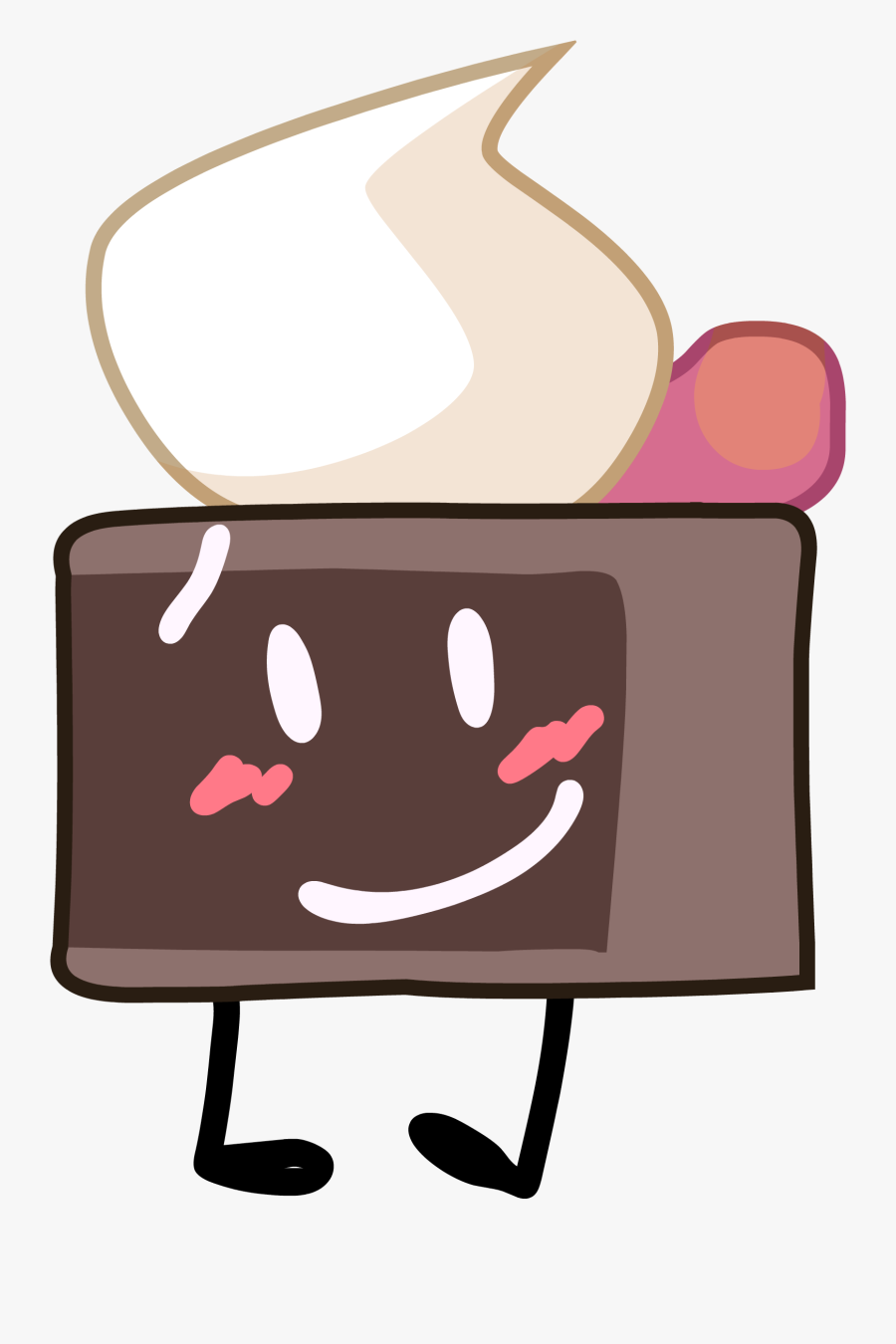 Objects Battle For Dream Island Wiki Fandom - Bfdi Cake, Transparent Clipart