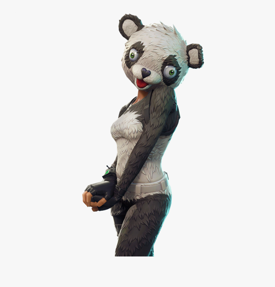 Fortnite Battle Royale Character Png - Fortnite Panda Team Leader Png, Transparent Clipart