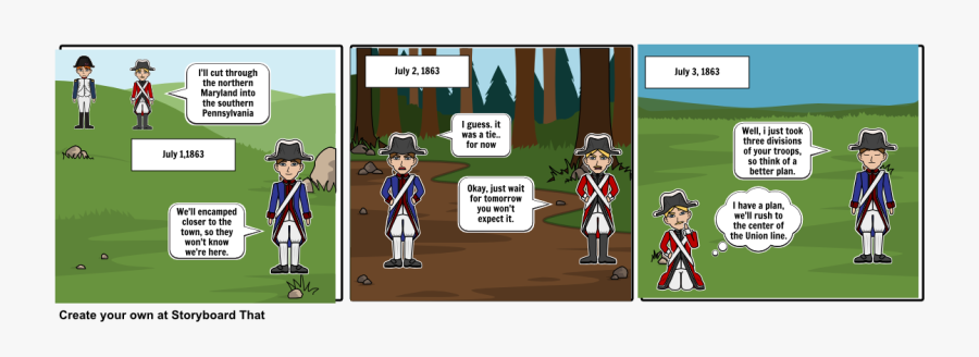 Battle Clipart Battle Gettysburg - Battle Of Gettysburg Cartoon, Transparent Clipart