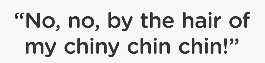 Typography-pig - Dialogue Of Three Little Pigs, Transparent Clipart