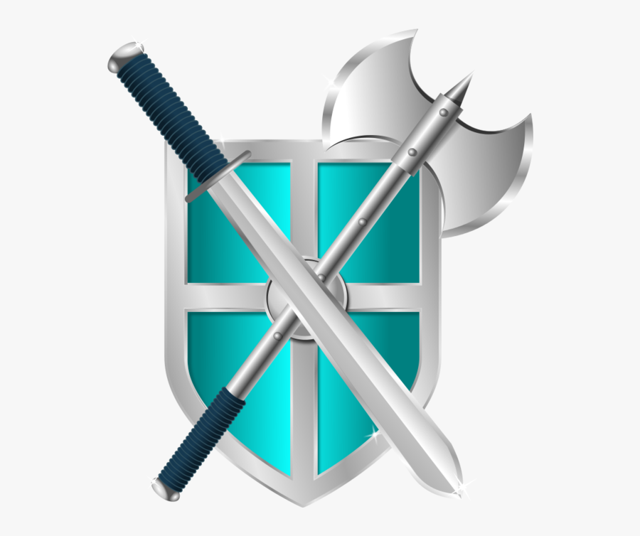 Sword Battleaxe Shield - Prayer Warrior For Jesus, Transparent Clipart