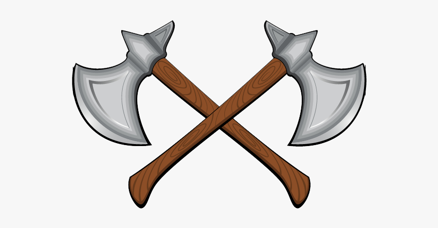Jpg Free Stock Battle Clipart Double Axe - Crossed Axes, Transparent Clipart