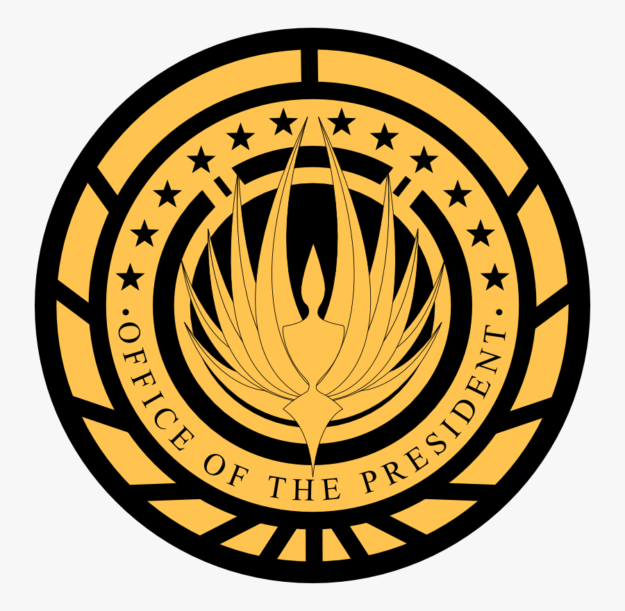 Battlestar Galactica Colonial Seal, Transparent Clipart