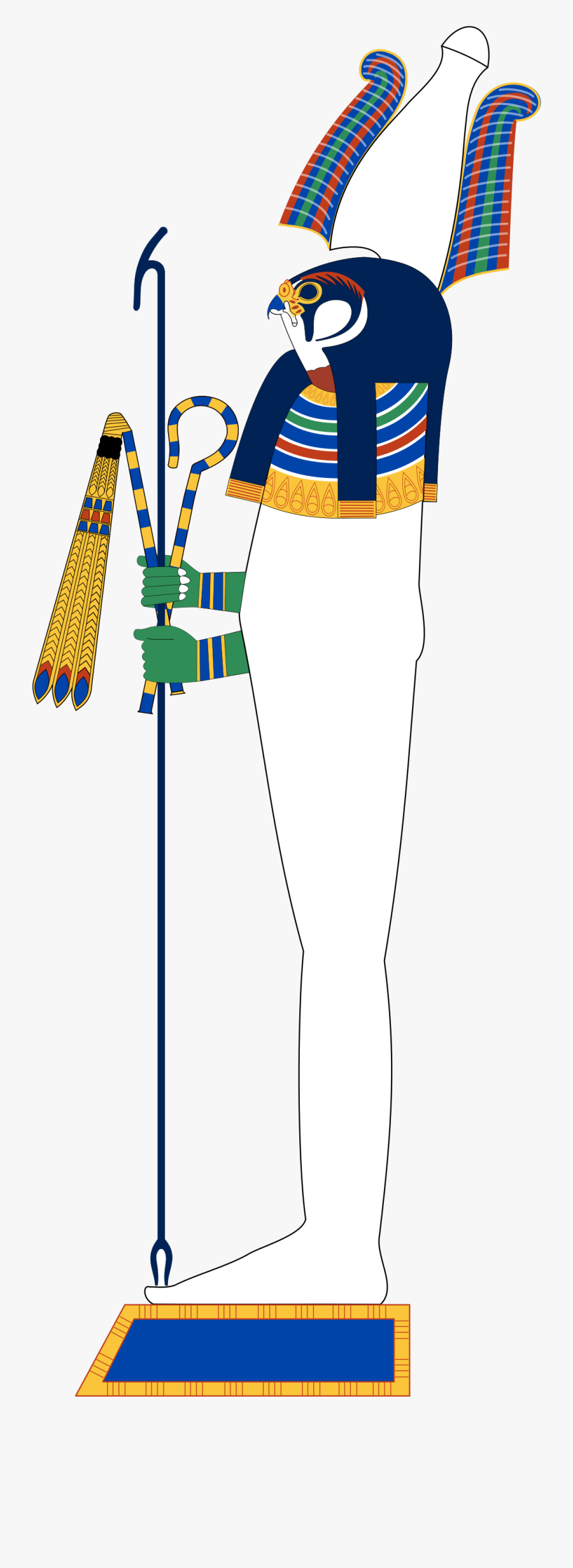 Ptah The Egyptian God, Transparent Clipart