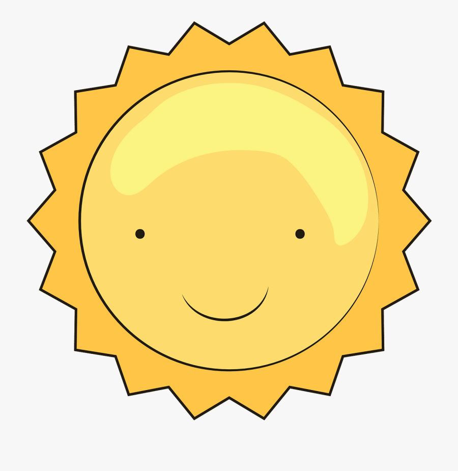 My Cute Graphics Sun, Transparent Clipart