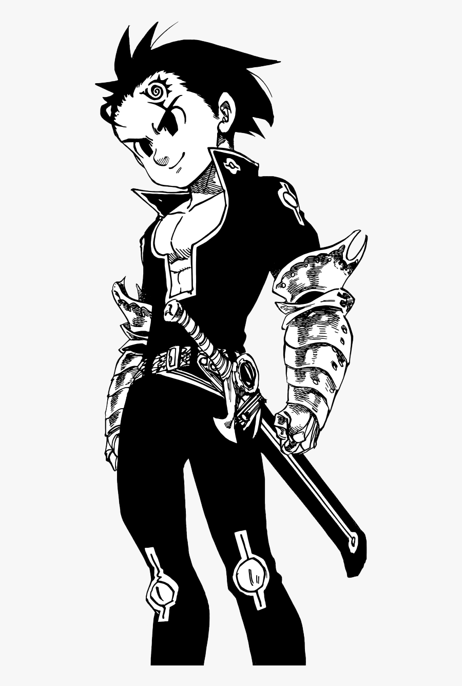 Zeldris Nanatsu No Taizai Png, Transparent Clipart