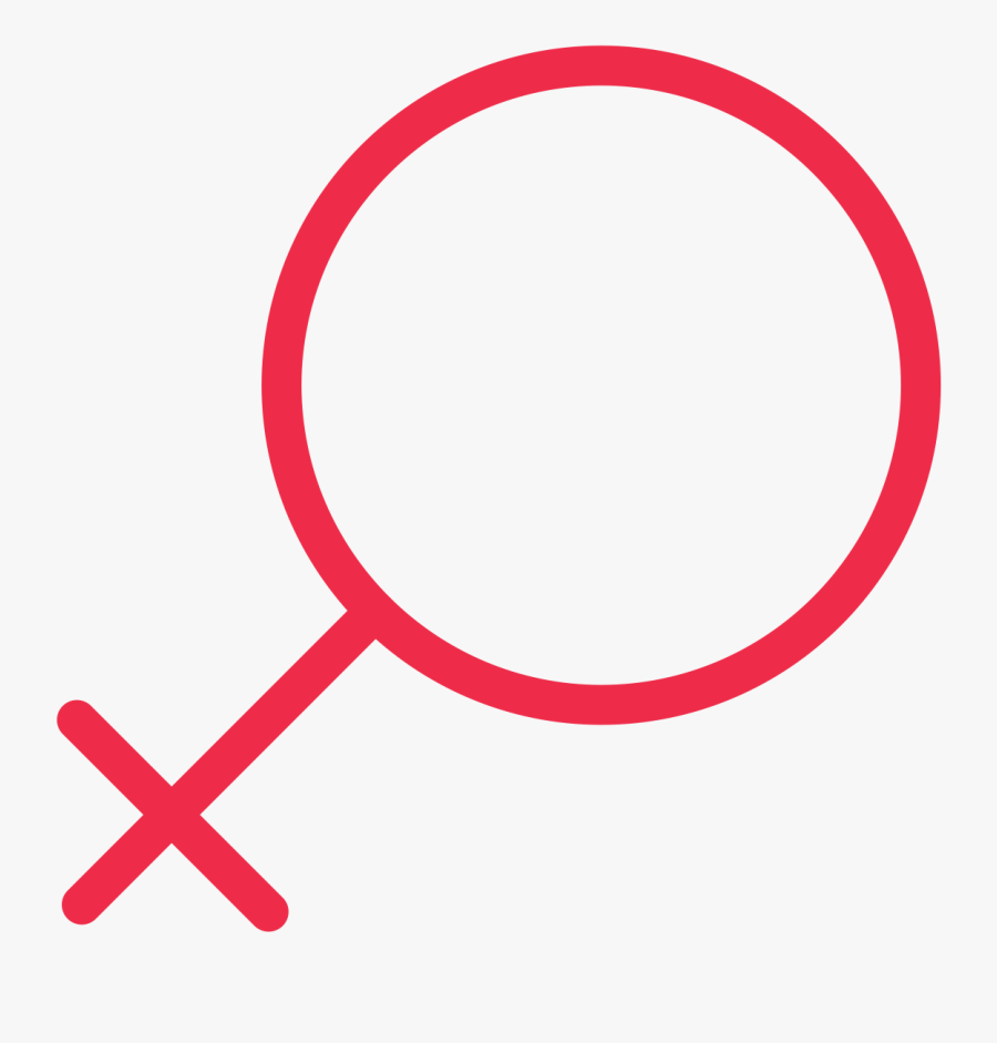 Universal Sign For Female Clipart , Png Download - Chocalho Silhueta Png, Transparent Clipart