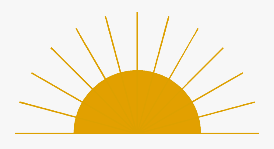 Clip Art Black And White Sunrise Png Images Transparent - Sunrise Png, Transparent Clipart