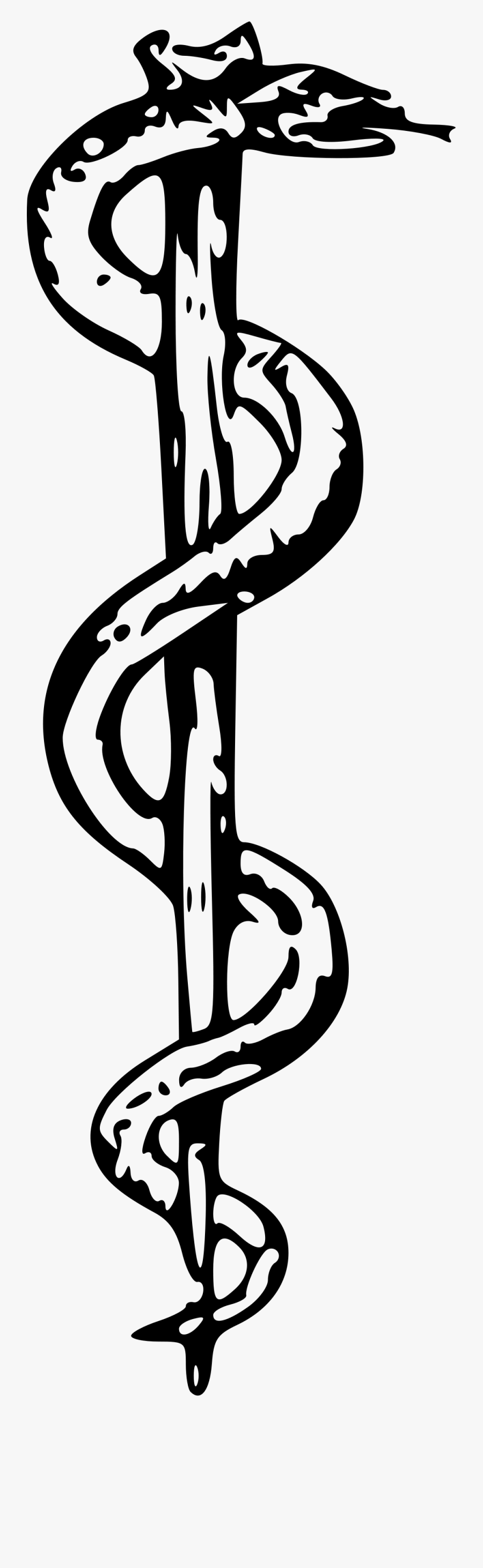 Rod Of Asclepius, Caduceus - Rod Of Asclepius Png, Transparent Clipart