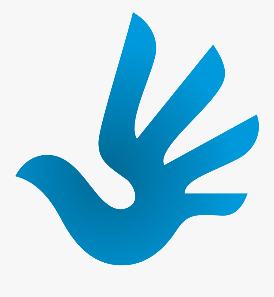 Blue,symbol,wing - Human Rights Day Logo, Transparent Clipart