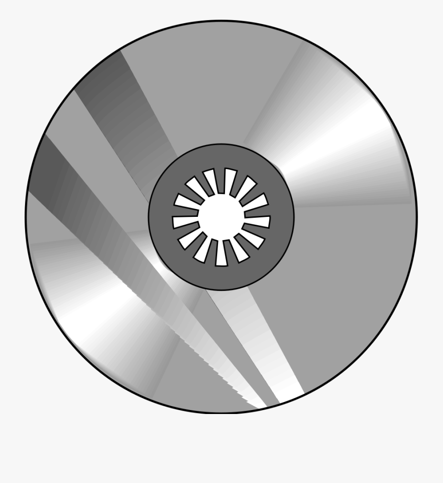 Compact Disk 03 Clipart, Vector Clip Art Online, Royalty - Compact Disc Music Clip Art, Transparent Clipart