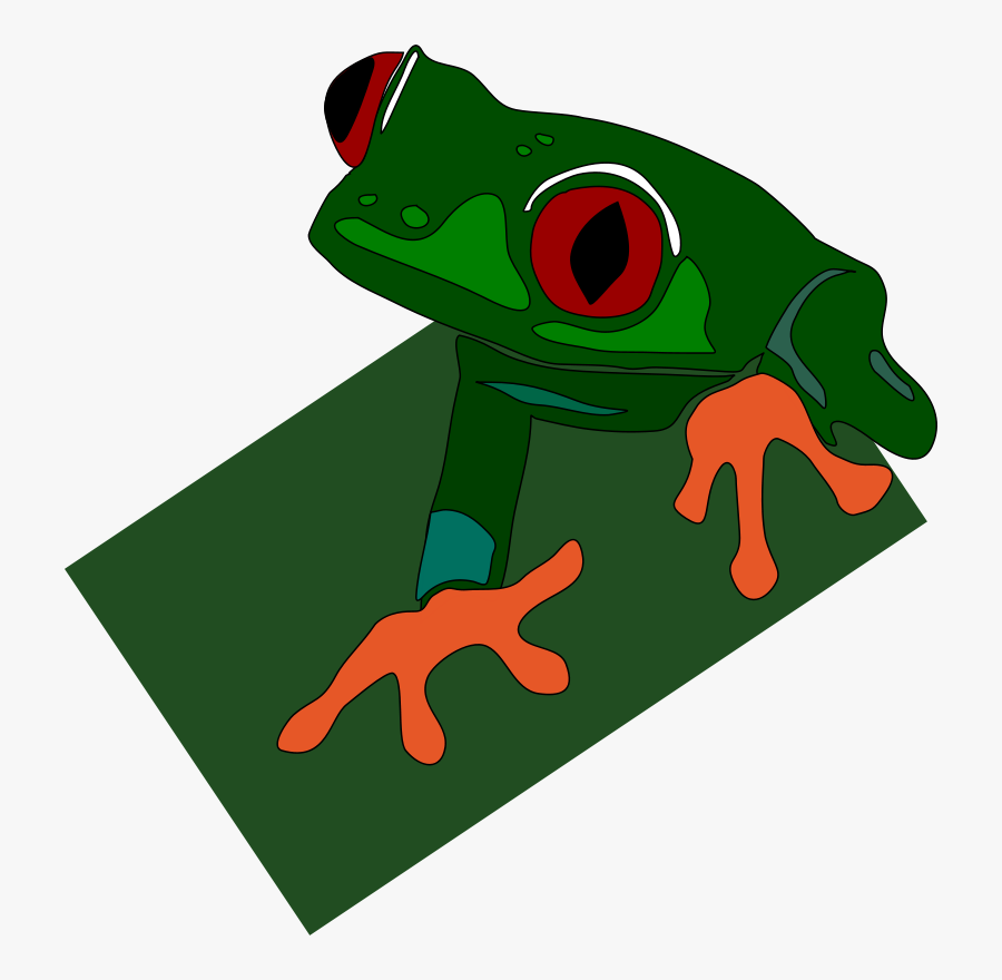 Frog Clip Art, Transparent Clipart