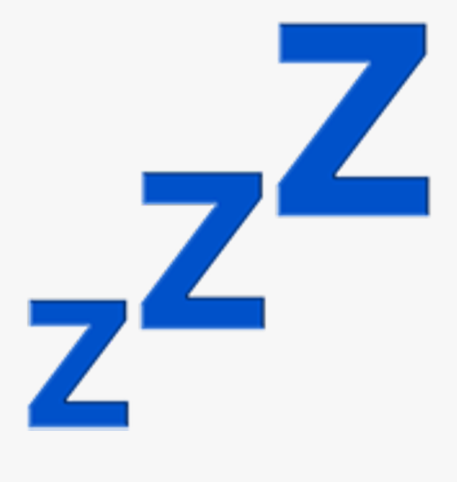 Transparent Sleep Clipart Zzz - Z's Emoji, Transparent Clipart