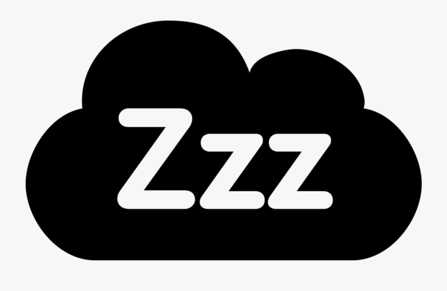 Transparent Sleeping Clipart Black And White - Transparent Background Aesthetic Clipart, Transparent Clipart