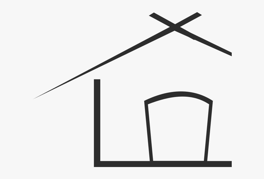 Farm House - House Sketch Png, Transparent Clipart