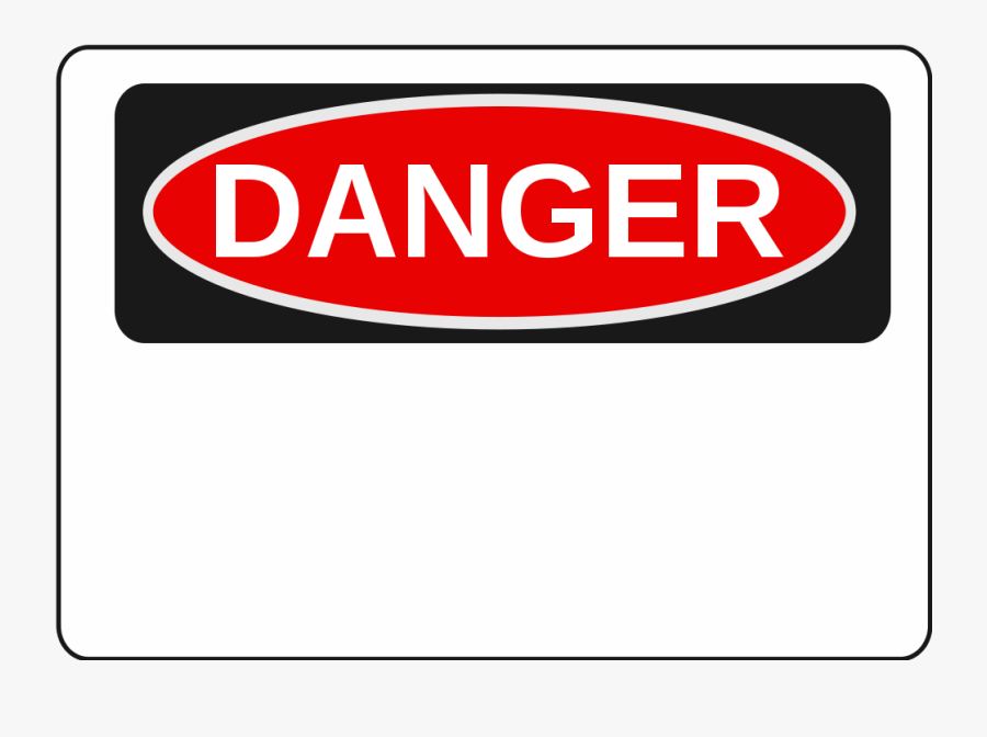 Blank Danger Sign Png, Transparent Clipart