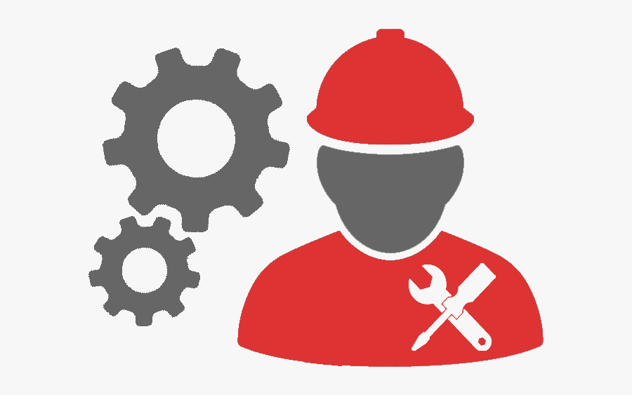 On Site And Off Site Maintenance Packages - Worker Icon Vector, Transparent Clipart