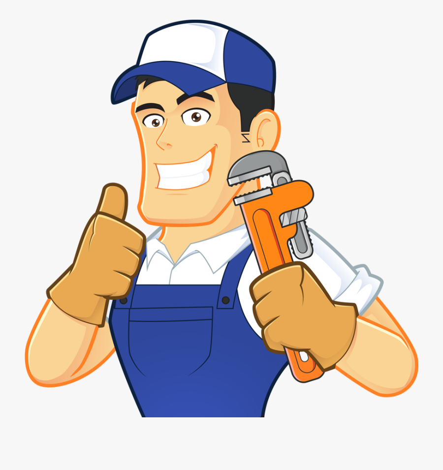 Maintenance Guy - Maintenance Services Landing Page, Transparent Clipart