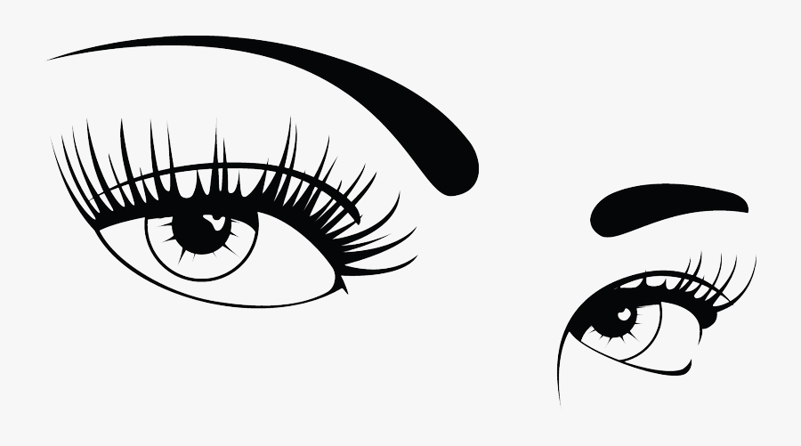 Download Woman Eyes Png Pic - Eyes With Lashes Clipart , Free Transparent Clipart - ClipartKey