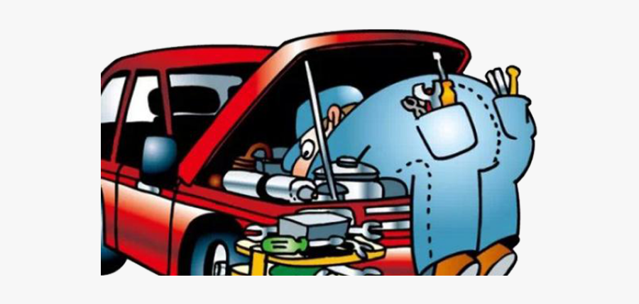 Car Maintenance Cliparts - Clip Art Auto Mechanic, Transparent Clipart