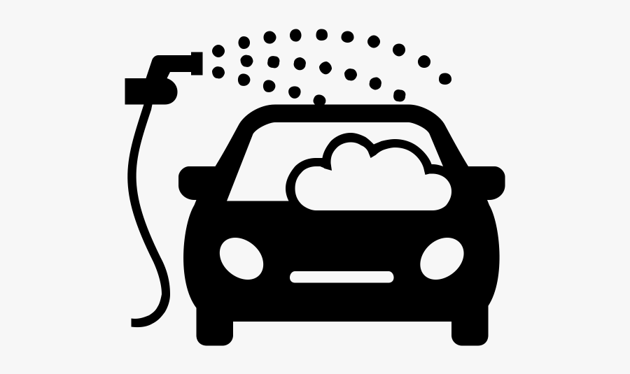 28 Collection Of Car Wash Clipart Black And White - Transparent