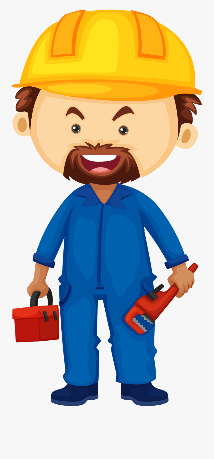 Tres Ilustraciones De Trabajos, Transparent Clipart