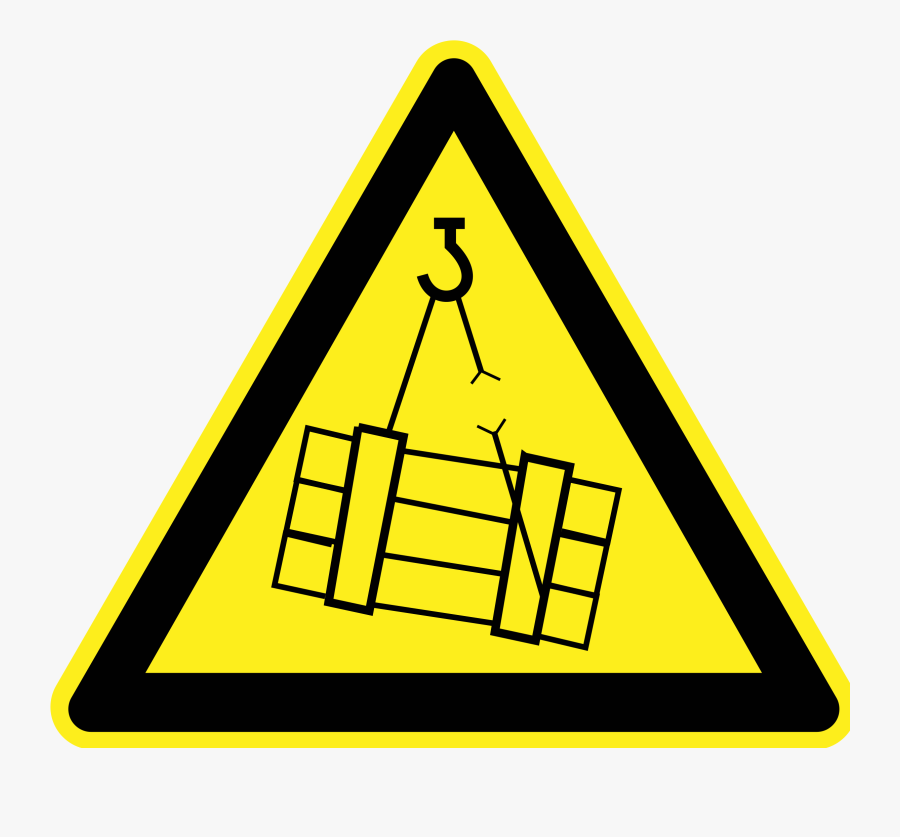 Falling Objects Warning Sign Png Clipart , Png Download - Danger Sign, Transparent Clipart