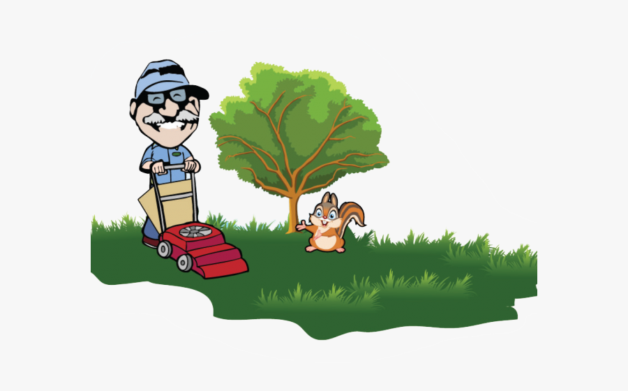 Lawn Clipart Grounds Maintenance - Trees Changing Through Seasons, Transparent Clipart