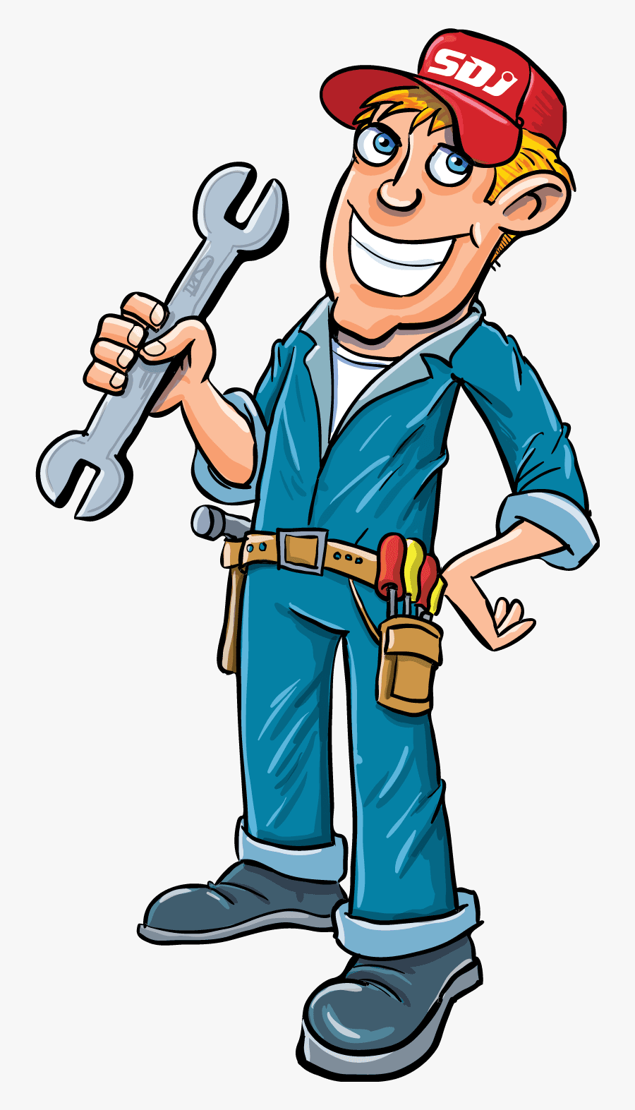 Graphic Royalty Free Stock Plumber Clipart Maintenance - Plumber Clipart, Transparent Clipart