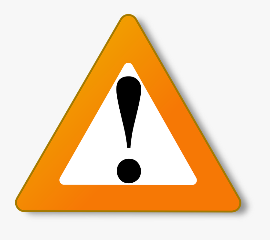 Warning Triangle Images - Warning Sign Gif Png, Transparent Clipart