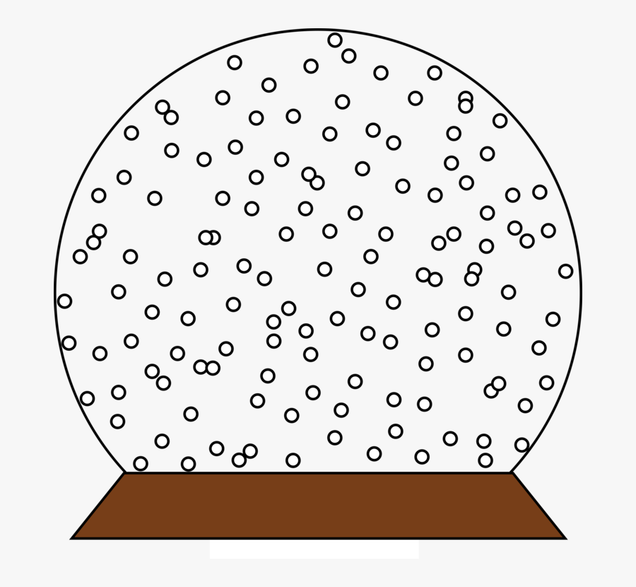 Angle,area,line - Png Transparent Snow Globe, Transparent Clipart