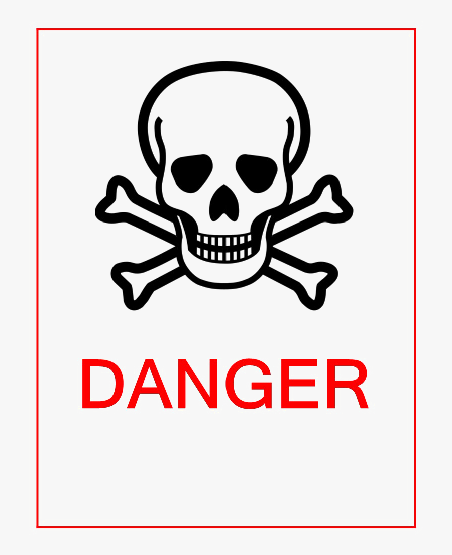 Download Image Free Hq - Danger Sign In Word, Transparent Clipart