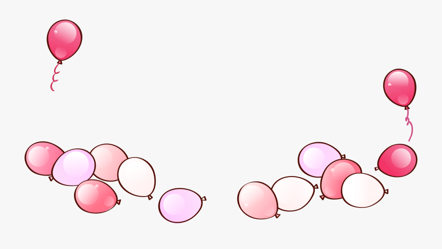 Clipart Balloon Ribbon - พื้น หลัง พาส เท ล, Transparent Clipart