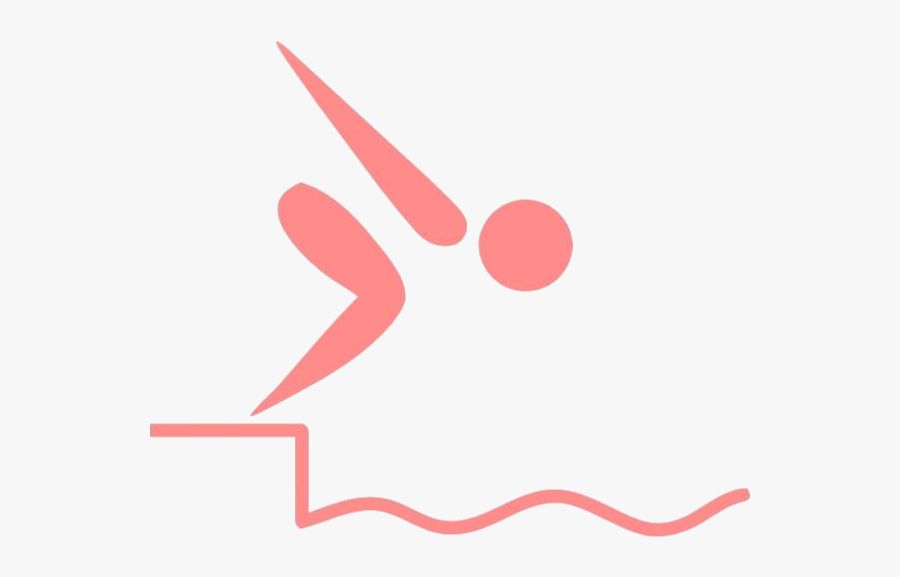 Swimmer Olympic Png, Transparent Swimmer Olympic Clipart - Swimming Pictogram, Transparent Clipart