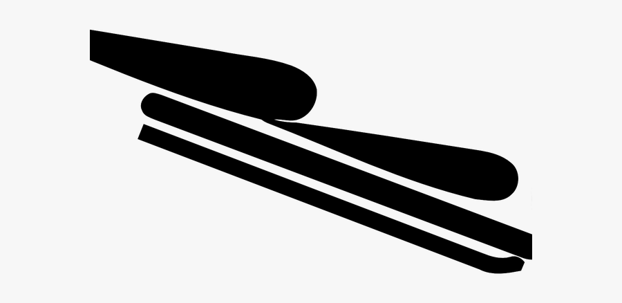 Free Winter Olympic Clipart - Ski, Transparent Clipart