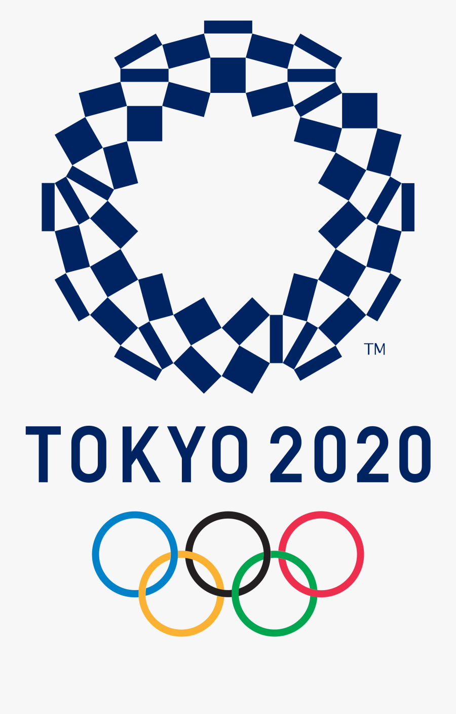 Olympic Vector - Tokyo 2020 Logo Png, Transparent Clipart