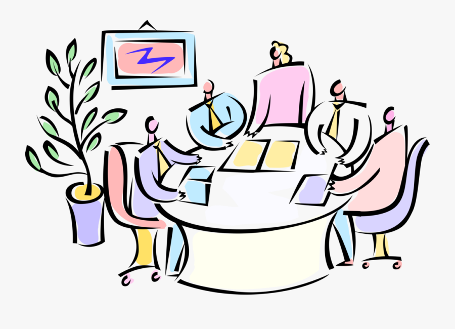 Workers In Vector Image - Sitzung Clipart, Transparent Clipart