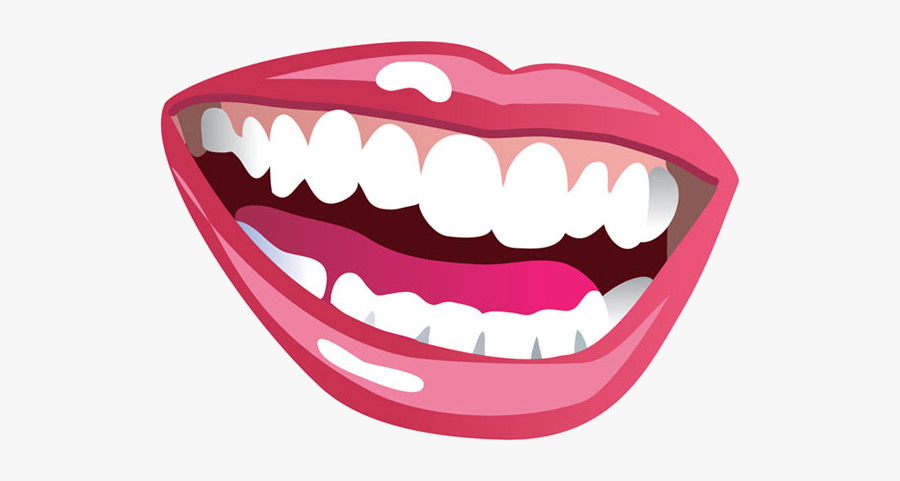 Mouth Talking Clipart Transparent Png - Parts Of The Body Flashcards Mouth, Transparent Clipart