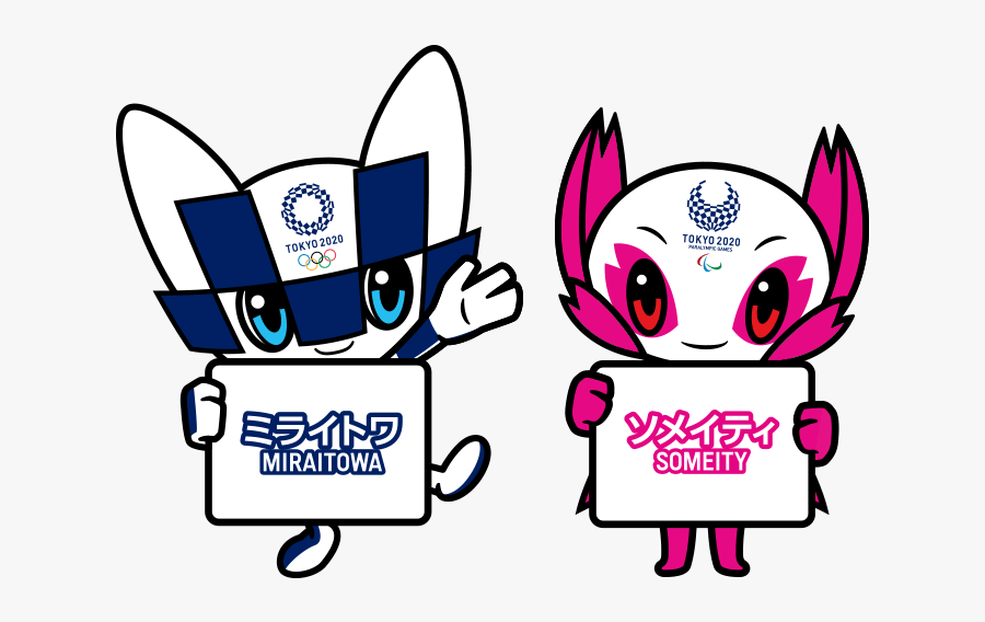 Official Mascots Of The Olympic Games In Tokyo - Olympic Games 2020 Transparent, Transparent Clipart