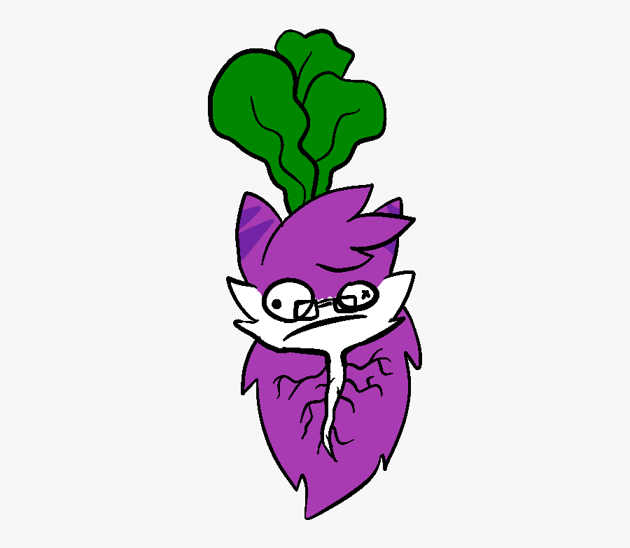 Collection Of Free Radish Drawing Plant Download On - Edgy Radish, Transparent Clipart