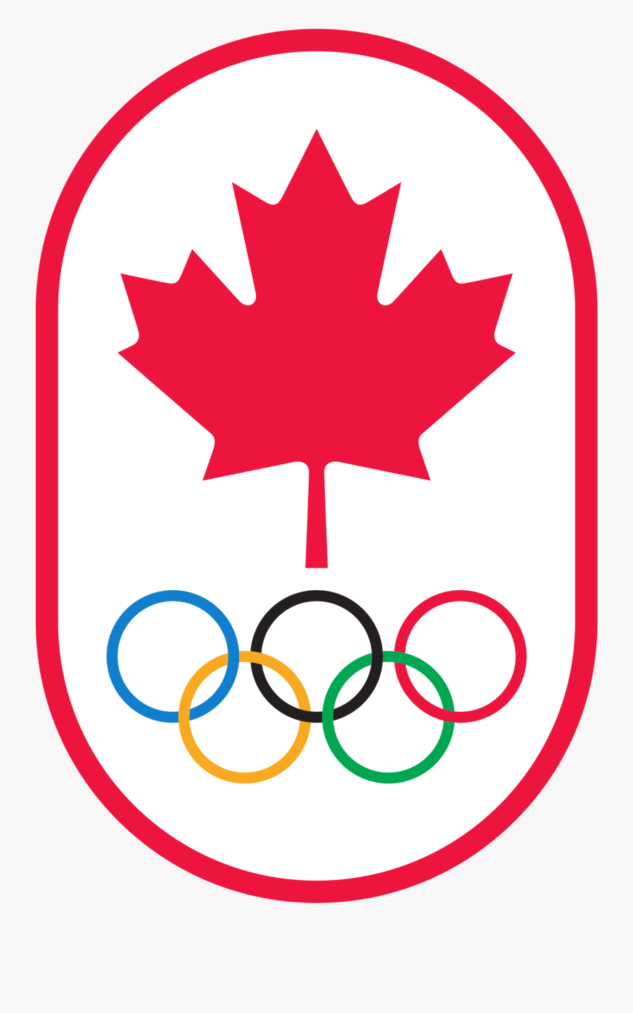 Artistic Swimming - Canadian Olympic Committee Logo, Transparent Clipart