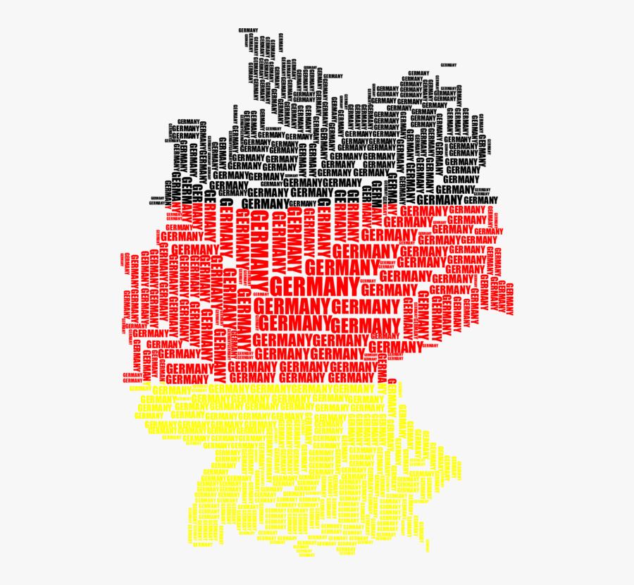 Cloud Clipart Special Olympics - Germany Map Black And White Png, Transparent Clipart