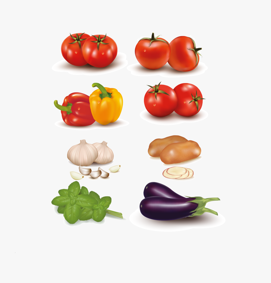 Fruits And Vegetables Diagram, Transparent Clipart
