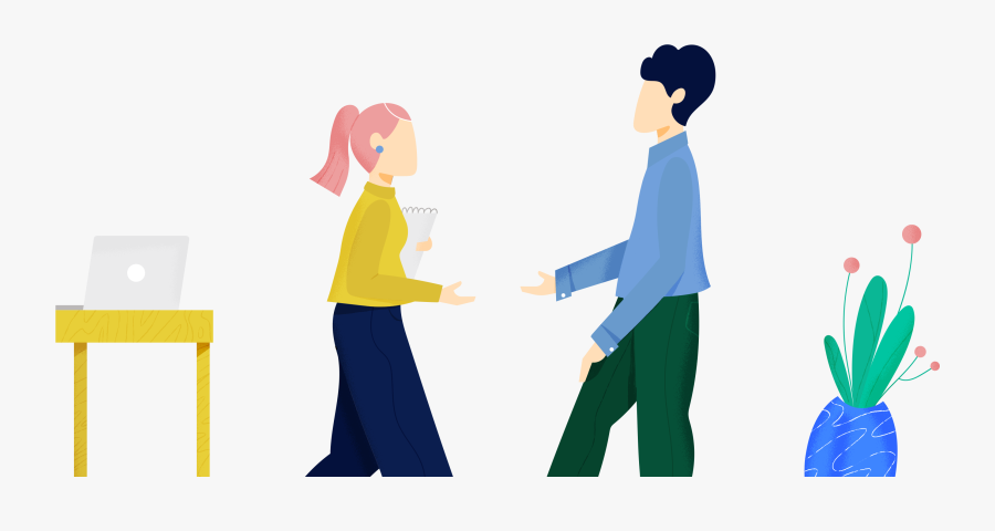 Speaking Clipart Potential - Cartoon, Transparent Clipart