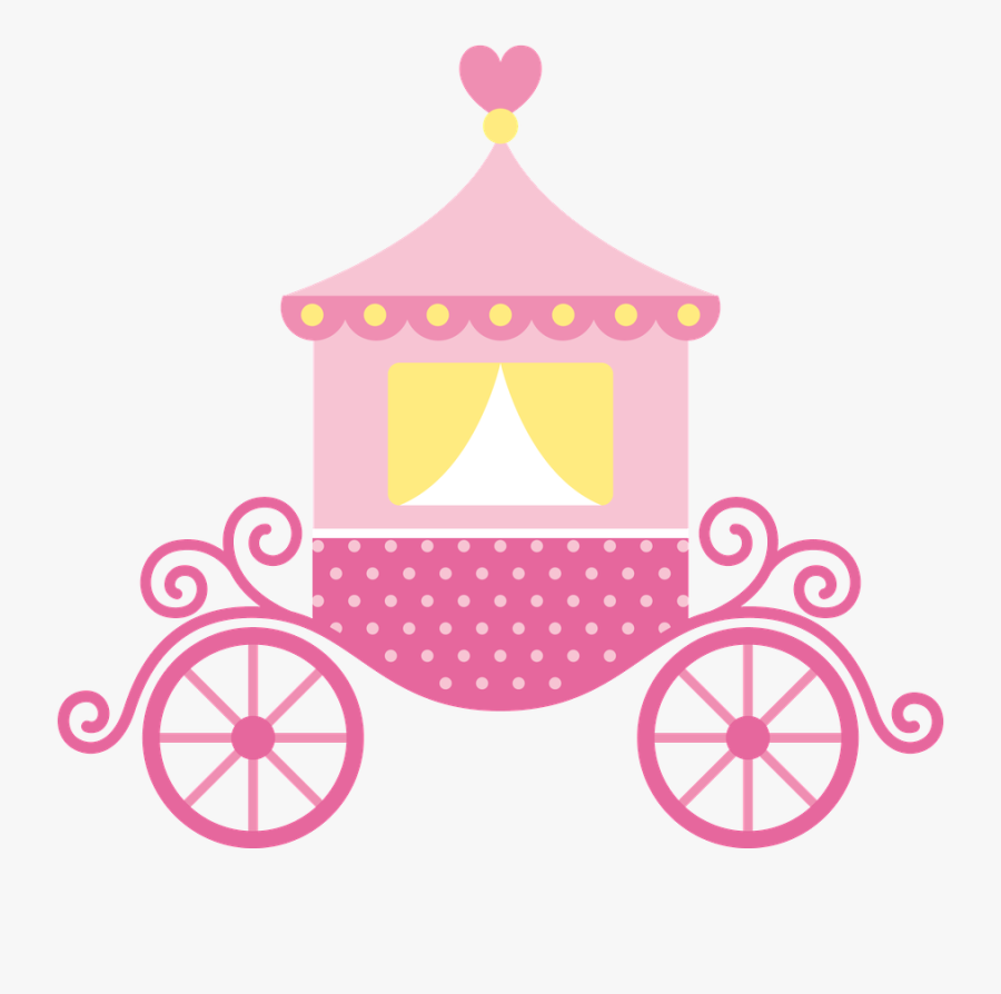 Princesas E Príncipes - Princess Carriage Clip Art, Transparent Clipart