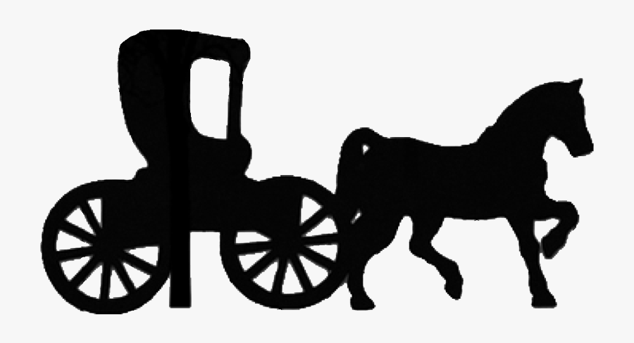 Olde Towne Carriage House - Horse And Buggy Clip Art, Transparent Clipart