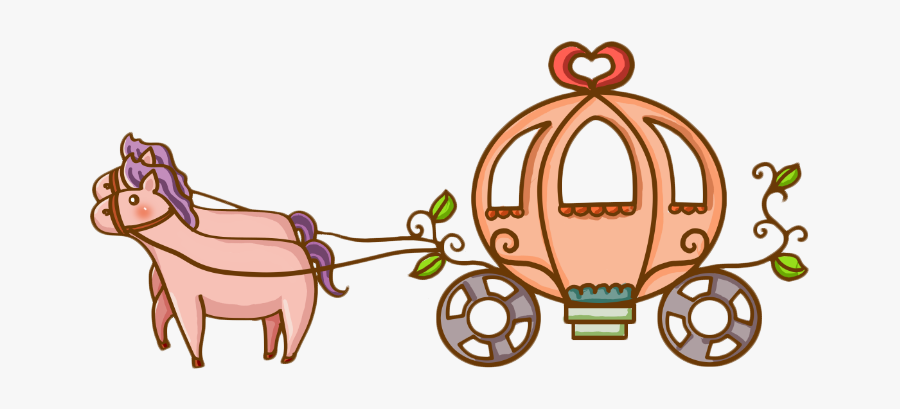 Clip Art Cinderella Candy Pumpkin - Cartoon, Transparent Clipart