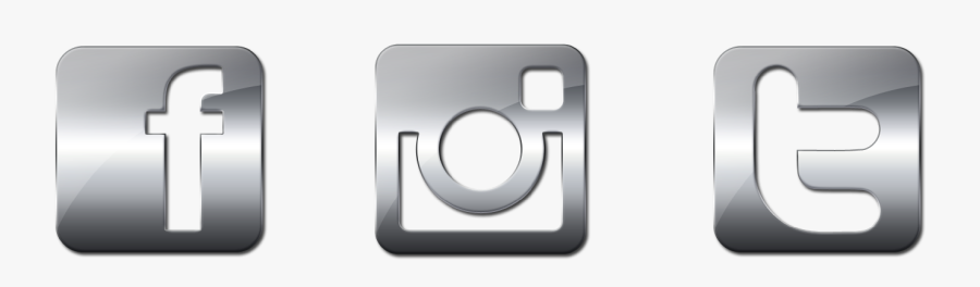 Twitter Vector Image - Grey Facebook And Instagram Logo, Transparent Clipart