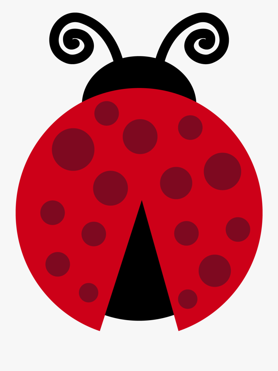 Girl And Ladybugs Clip Art - Ladybug Png, Transparent Clipart