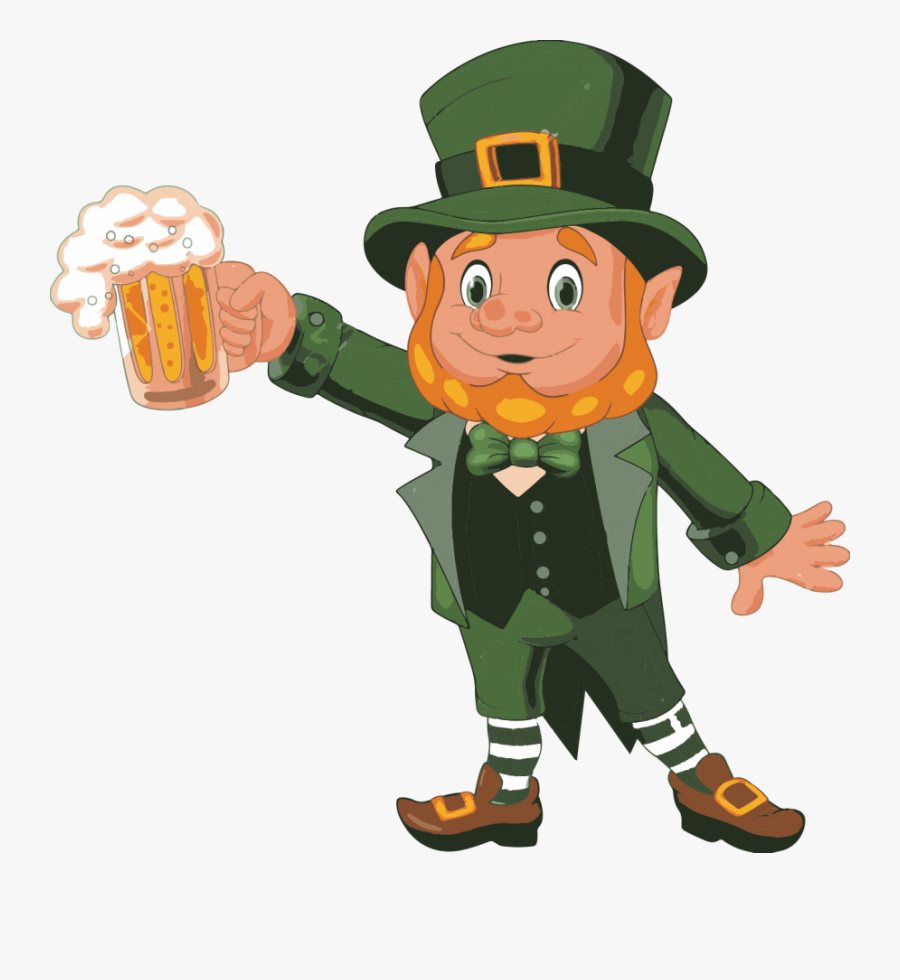 A Guide To Celebrating In Chicago - St Patrick's Day Dwarf, Transparent Clipart